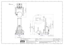 Drum Tipper - STE01-DRU01-SS - Technical Drawings  (Electro-hydraulic drum lifter STE01-DRU01-SS)-2