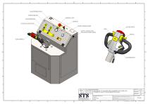 Drum Tipper - STE05-RRH01-SS - Technical Drawings (Pneumatic drum lifter STE05-RRH01-SS)-5