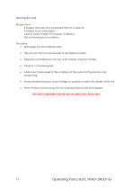 Drum Tipper - STM01-DRU01 - Operation Manual (Manual drum lifter STM01-DRU01)-12