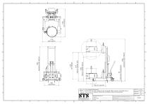 Drum Tipper - STM01-DRU01-SS - Technical Drawings (Manual drum lifter STM01-DRU01-SS)-2