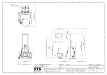 Drum Tipper - STP01-DRU01-SS-Ex - Technical Drawings (Pneumatic drum lifter STP01-DRU01-SS-Ex)-2