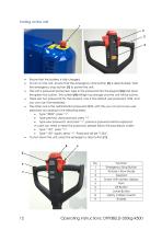 Motorized drum lifter - DTP08 Series - Instruction Manual (Motorized drum lifter DTP08 Series)-13