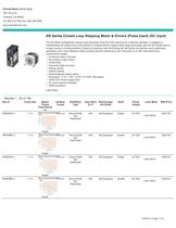 AR Series Closed Loop Stepping Motor & Drivers (Pulse Input) (DC Input)-1