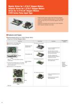 2-phase/5-phase Stepper Motors with Driver CVD Series - 8