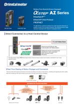 Fieldbus Drivers for Hybrid Stepper Servo Motors AZ Series - 1