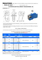 New Catalogue : Price List 2022 - 11