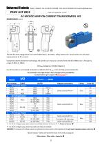 New Catalogue : Price List 2022 - 12