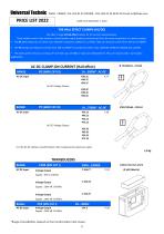 New Catalogue : Price List 2022 - 9