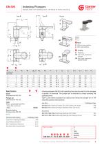 Indexing Plungers GN 823-3