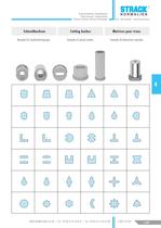Cutting punches, cutting bushes - embossing stamps-35