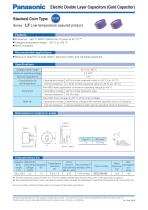 Electric Double Layer Capacitors (Gold Capacitor) - 1