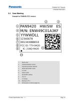 PAN9420 Fully Embedded Stand - Alone Wi - Fi Module - 19