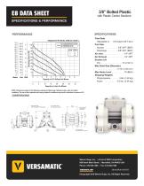 ⅜" Bolted Plastic Data Sheet - 1