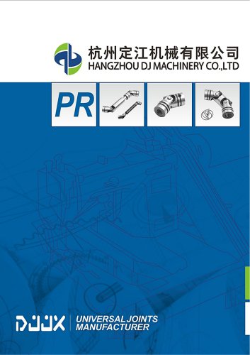 Plain bearing universal joints for quickly machines