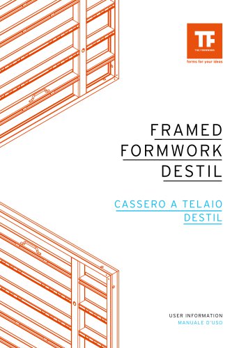 FRAMED FORMWORK DESTIL