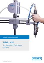 Electric Handheld Screwdriver for Nuts and head-heavy Screws - HSM/K-1