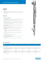 Electric Screwdriving Vaccum Spindle for restricted Screw Positions - SEV-2