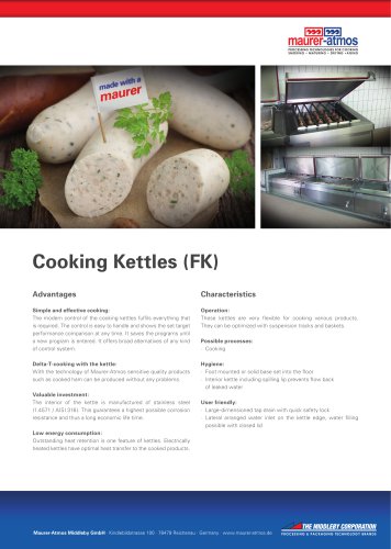 Cooking Kettles ( FK )