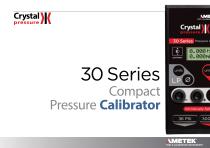 30 Series Pressure Calibrator Brochure