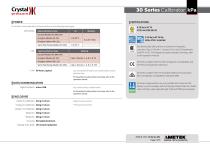 30 Series Pressure Calibrator Datasheet kPa-2