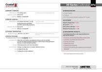 30 Series Pressure Calibrator Datasheet kPa-3