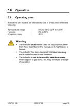 DTI-1000 Temperature Indicator Reference Manual-16