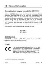 DTI-1000 Temperature Indicator Reference Manual-5