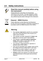 DTI-1000 Temperature Indicator Reference Manual-7