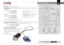 HPC40 Series Pressure Calibrator Datasheet bar-1