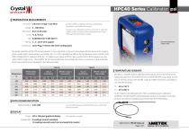HPC40 Series Pressure Calibrator Datasheet psi-4