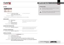 HPC40 Series Pressure Calibrator Datasheet psi-5
