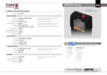 HPC50 Series Pressure Calibrator Datasheet bar-3