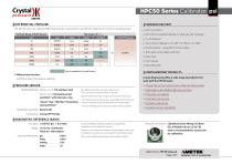 HPC50 Series Pressure Calibrator Datasheet psi-2