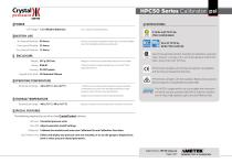 HPC50 Series Pressure Calibrator Datasheet psi-5