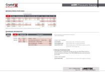 m1M Digital Pressure Gauge Data Sheet-3