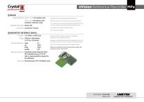 nVision Reference Recorder MPa Datasheet-3