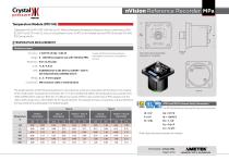 nVision Reference Recorder MPa Datasheet-5