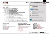 nVision Reference Recorder MPa Datasheet-8