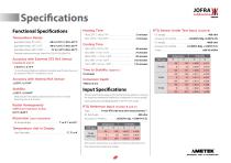 PTC 125 Series Temperature Calibrator Datasheet-8