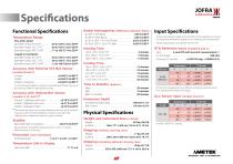 RTC 168 Series Temperature Calibrator Datasheet-11