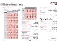 RTC 700 Series Temperature Calibrator Datasheet-10
