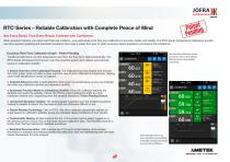 RTCt 168 Temperature Calibrator Datasheet-8