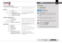 XP3i Digital Pressure Gauge Datasheet psi-2
