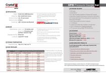 XP3i Digital Pressure Gauge Datasheet psi-3