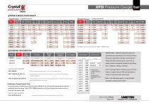 XP3i Digital Pressure Gauge Datasheet psi-4