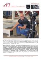 Geometry component measurement for aerospace suppliers with the API Laser Tracker - 3