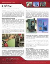 Laser-based metrology in the textile industry (spinning machines) - 4