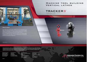 Machine tool building: vertical lathes Measurement with laser tracker (Flyer) - 1