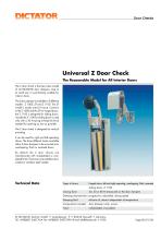 Door Check Z-1