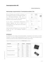 Product information - Sensor Signal Amplifier MTI - 1